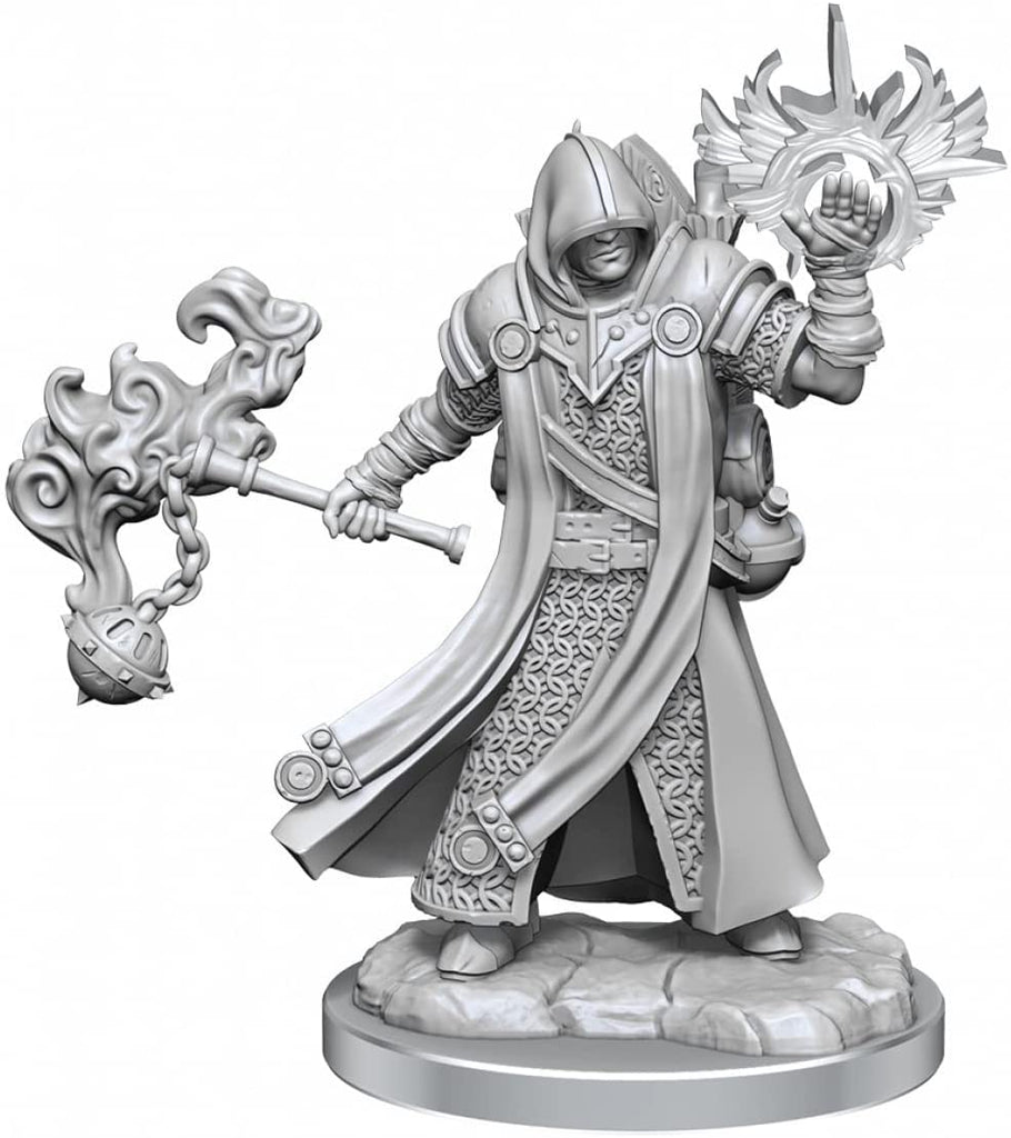 D&D Frameworks: W01 - Human Cleric Male WZK 75071