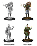 Male Half-Elf Bard: D&D Nolzur's Marvelous Miniatures WZK 90055
