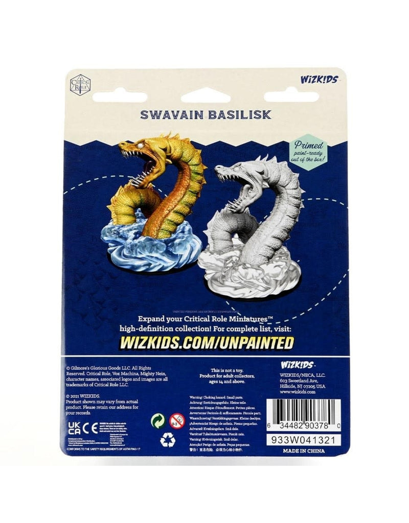 Critical Role Unpainted Miniatures: W1 - Swavain Basilisk WZK 90378