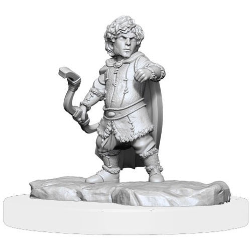 Critical Role Unpainted Miniatures: W1 - Lotusden Halfling Ranger Male WZK 90382
