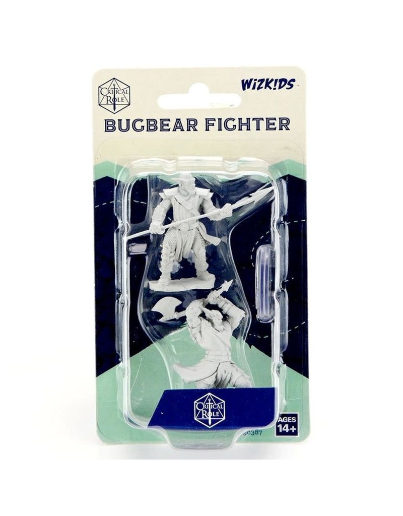 Critical Role Unpainted Miniatures: W1 - Bugbear Fighter Male WZK 90387