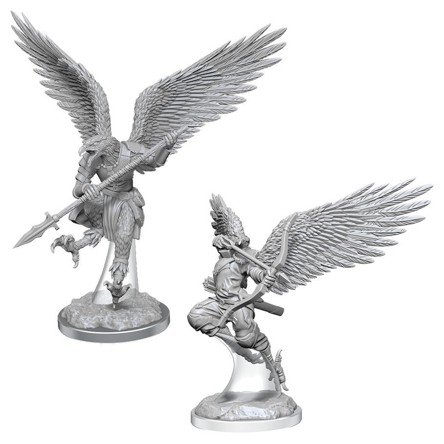 Aarakocra Fighters: D&D Nolzur's Marvelous Miniatures WZK 90486