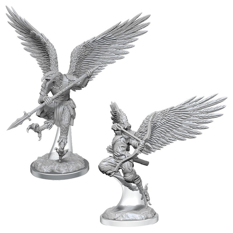 Aarakocra Fighters: D&D Nolzur's Marvelous Miniatures WZK 90486