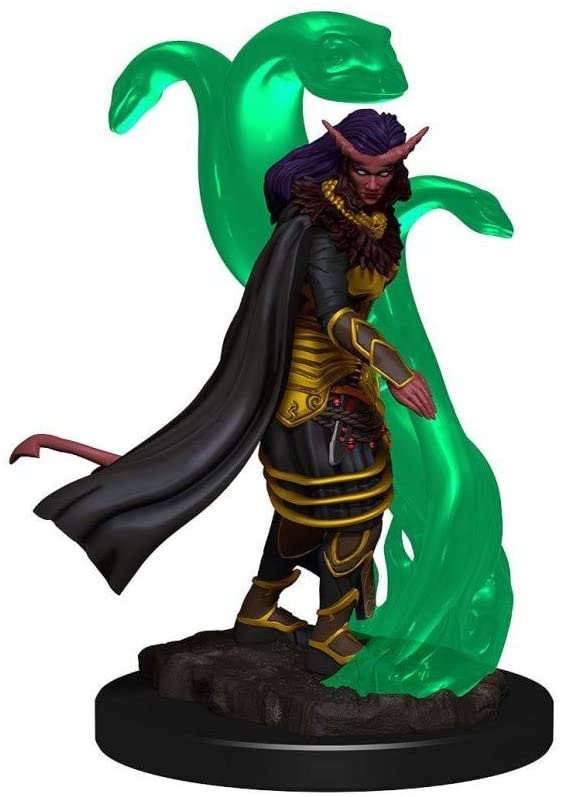 Tiefling Female Sorcerer: Premium Figures - D&D Icons of the Realms WZK 93001
