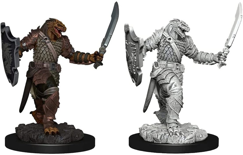 Dragonborn Female Paladin: Premium Figures - D&D Icons of the Realms WZK 93006