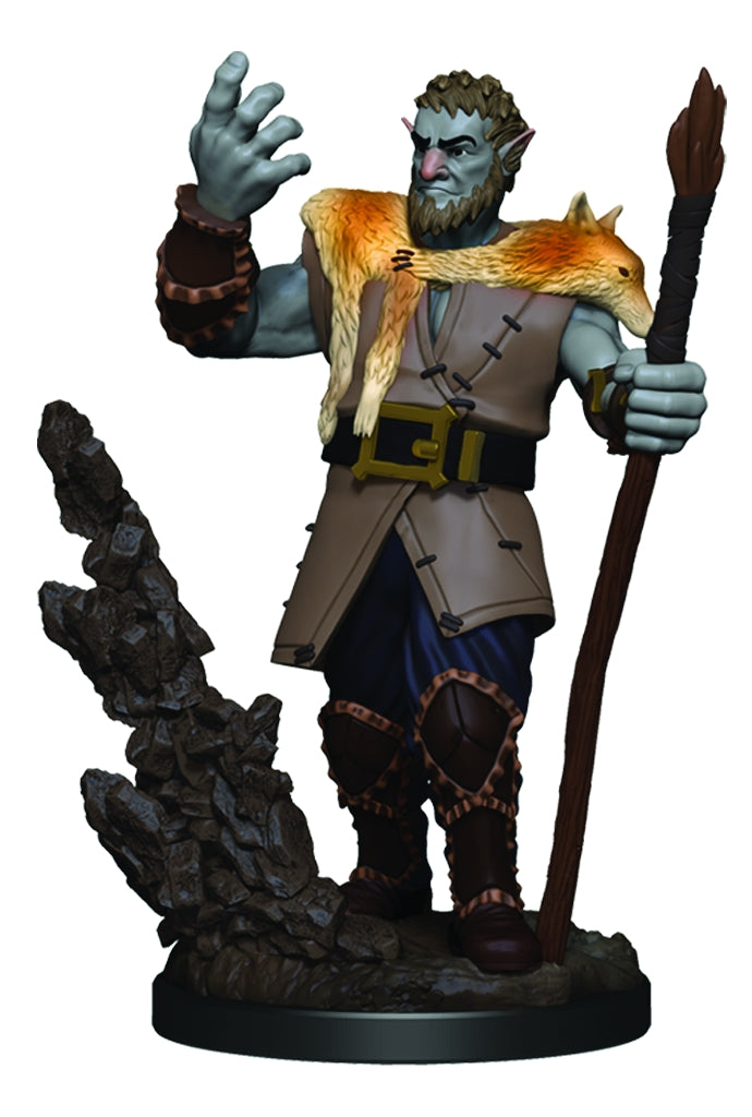 Firbolg Male Druid: Premium Figures - D&D Icons of the Realms WZK 93013