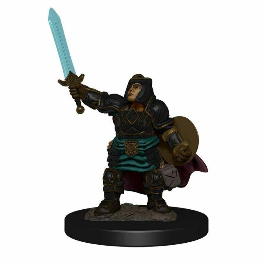 Dwarf Paladin Female: Premium Figures - D&D Icons of the Realms WZK 93027