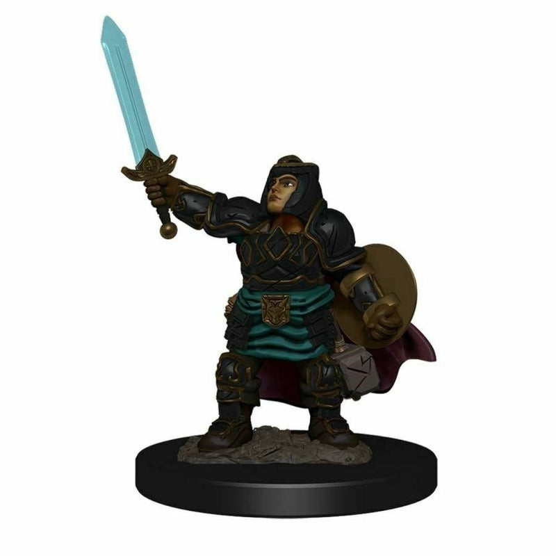 Dwarf Paladin Female: Premium Figures - D&D Icons of the Realms WZK 93027