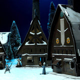Icewind Dale: Rime of the Frostmaiden - Ten Towns Papercraft Set: D&D Icons of the Realms  WZK 96023