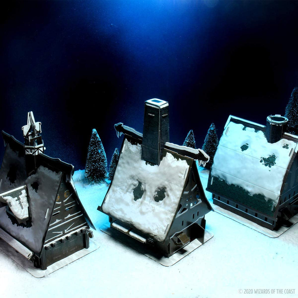 Icewind Dale: Rime of the Frostmaiden - Ten Towns Papercraft Set: D&D Icons of the Realms  WZK 96023