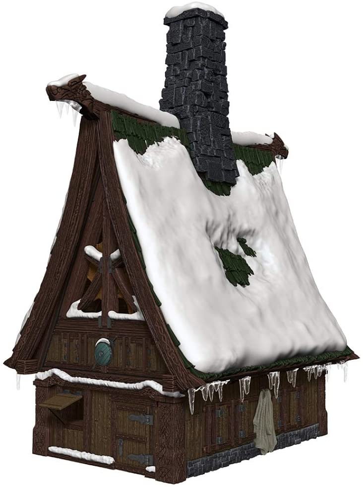 Icewind Dale: Rime of the Frostmaiden - Ten Towns Papercraft Set: D&D Icons of the Realms  WZK 96023