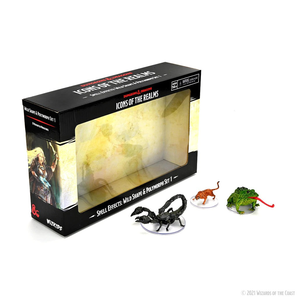 Wild Shape & Polymorph (Set 1): D&D Icons of the Realms WZK 96046