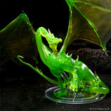Adult Emerald Dragon: Premium Figure - D&D Icons of the Realms WZK 96064