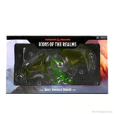 Adult Emerald Dragon: Premium Figure - D&D Icons of the Realms WZK 96064