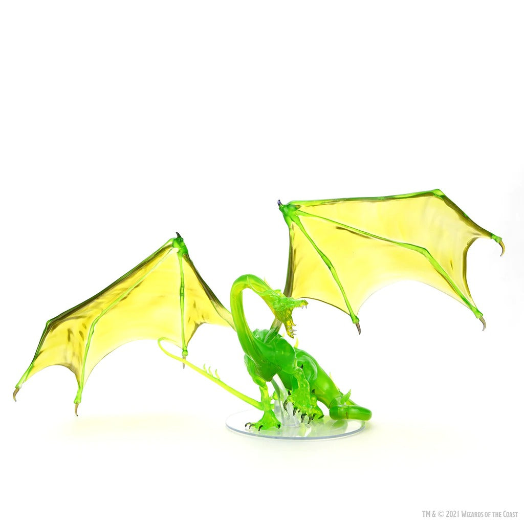 Adult Emerald Dragon: Premium Figure - D&D Icons of the Realms WZK 96064