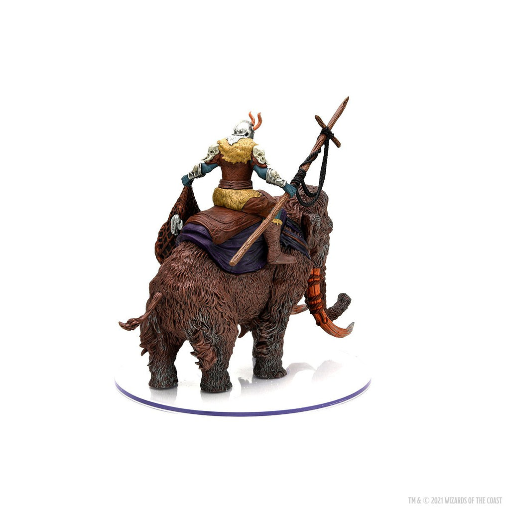 Snowbound Frost Giant and Mammoth: Premium Set - D&D Icons of the Realms WZK 96077