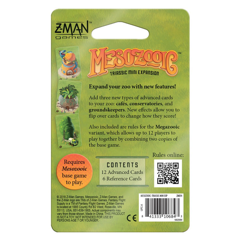 Z-Man Games: Mesozooic - Triassic Mini Expansion ZMG ZM014