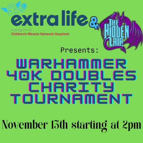 Warhammer 40k Doubles Charity Tournament