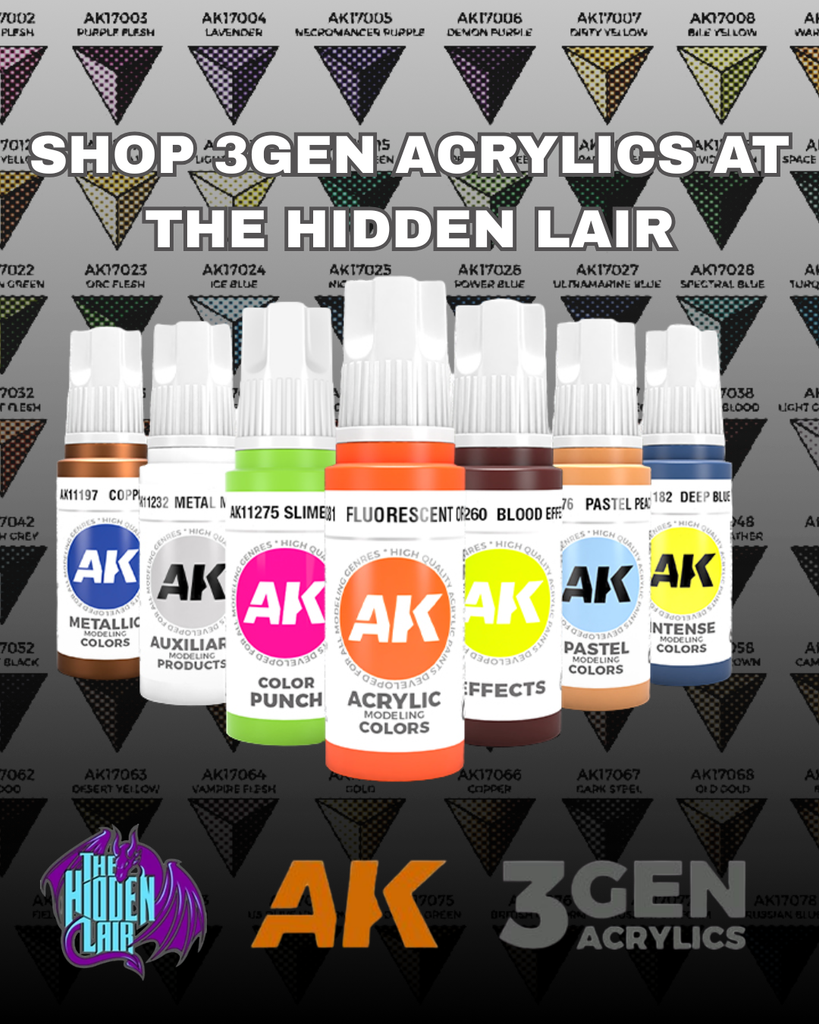 New AK Interactive Sets Have Landed at The Hidden Lair