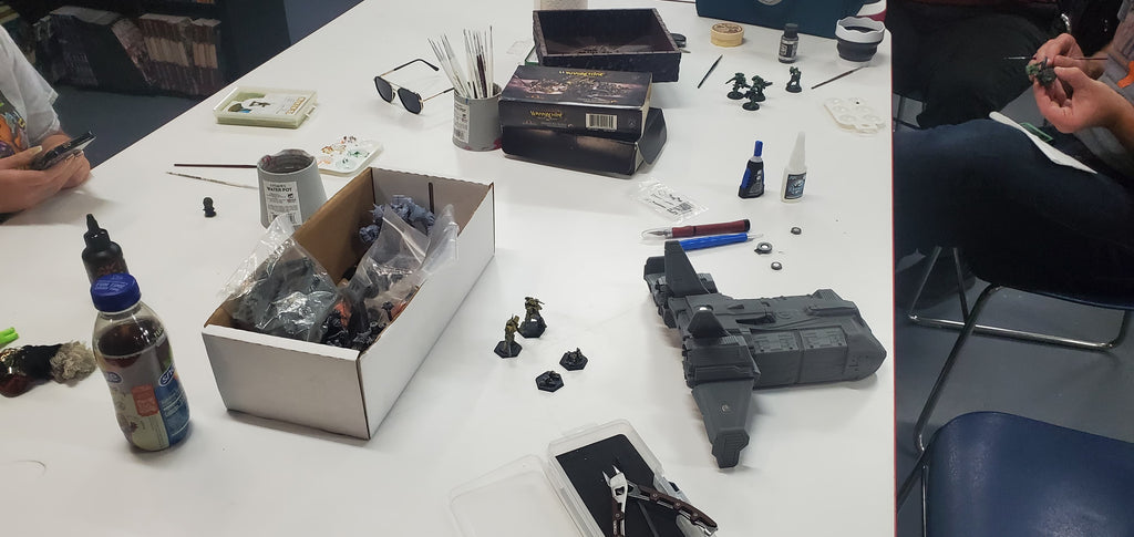 Hobby Tuesday at The Hidden Lair – Painting, Building, and Bonding