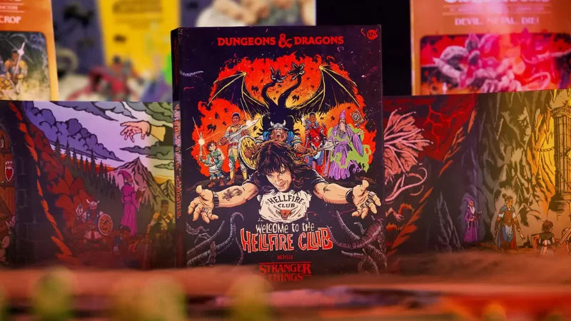 D&D × Stranger Things — Welcome to the Hellfire Club