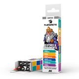 AK Interactive Playmarkers Set - Clothes & Ornaments (6 Ref.)