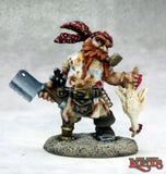 Gruff Grimecleaver, Dwarf Pirate Cook: Dark Heaven Legends RPR 03626