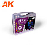 AK Interactive 3G Plastic Briefcase 120 Wargame Colors