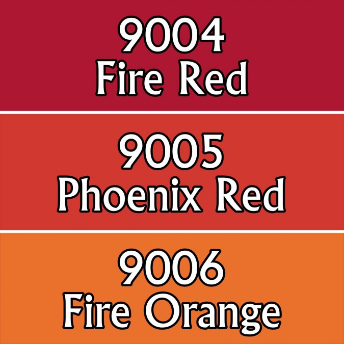 Fire Colors: MSP Triads RPR 09702