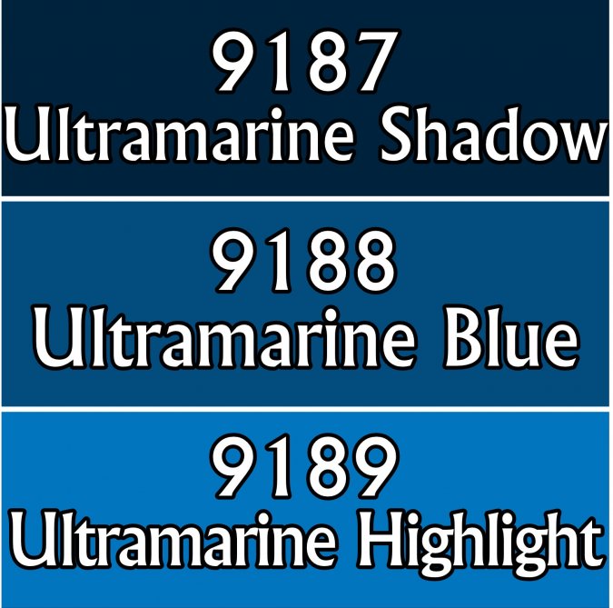 Ultramarine Blues: MSP Triads RPR 09763