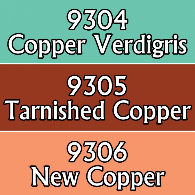 NMM Copper Colors (09304-09306): MSP Triads RPR 09802