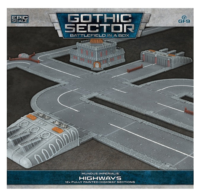 Mundus Imperialis - Highways Roads and Craters (Damaged x9)