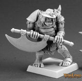 Gologh The Vicious, Black Orc Captain: Warlord RPR 14636