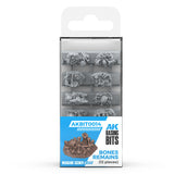 AK Interactive Bones Remains - Basing Bits (12 Pieces)