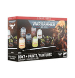 Warhammer 40k Ork Boyz and Paints