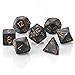 Chessex CHX25420 Dice-Opaque Dark Grey/Copper Set
