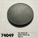 50mm Round Gaming Base (10) RPR 74049