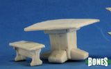 Table and Benches: Bones RPR 77319