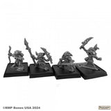 Pathfinder Goblin Warriors (4): Pathfinder Bones RPR 89106