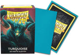 Dragon Shields: (100) Matte - Turquoise (DISPLAY 10)