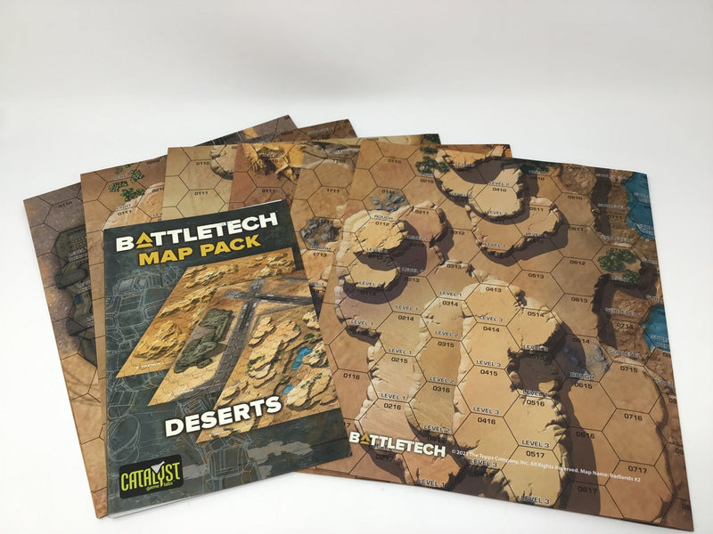 BattleTech: Map Pack - Deserts CAT 35154
