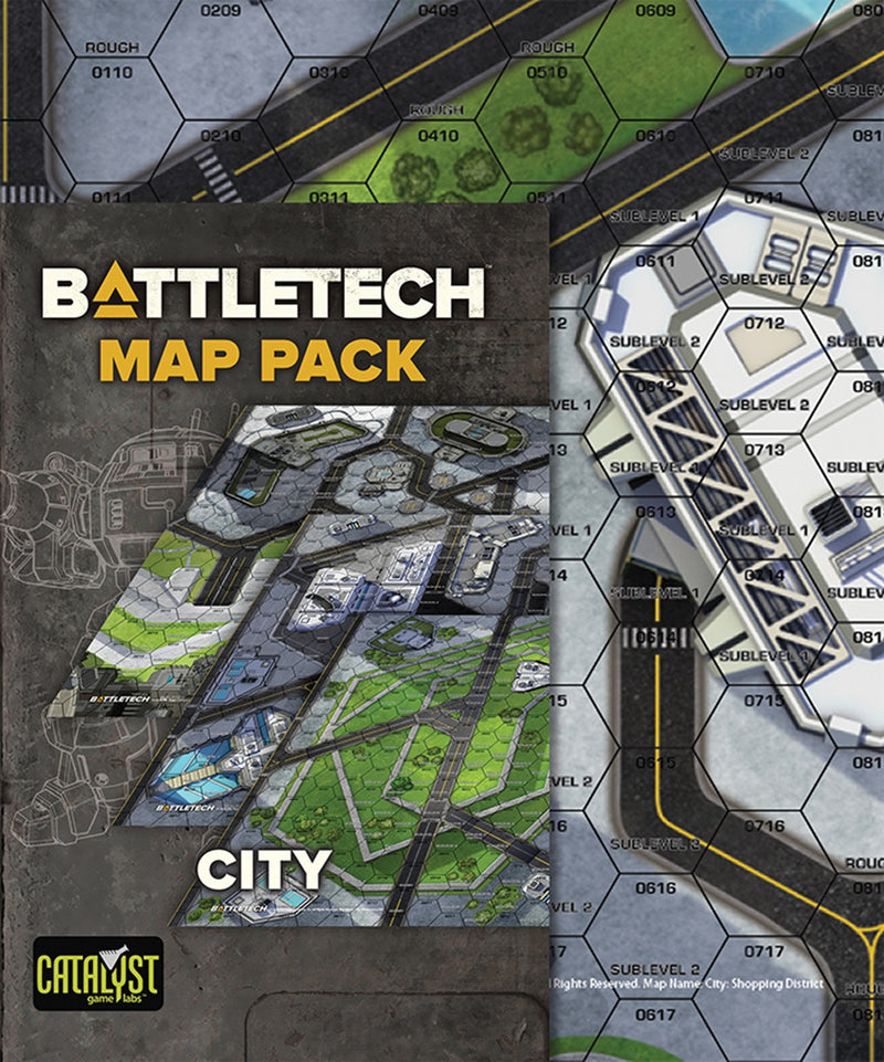 BattleTech: Map Pack - Cities CAT 35155