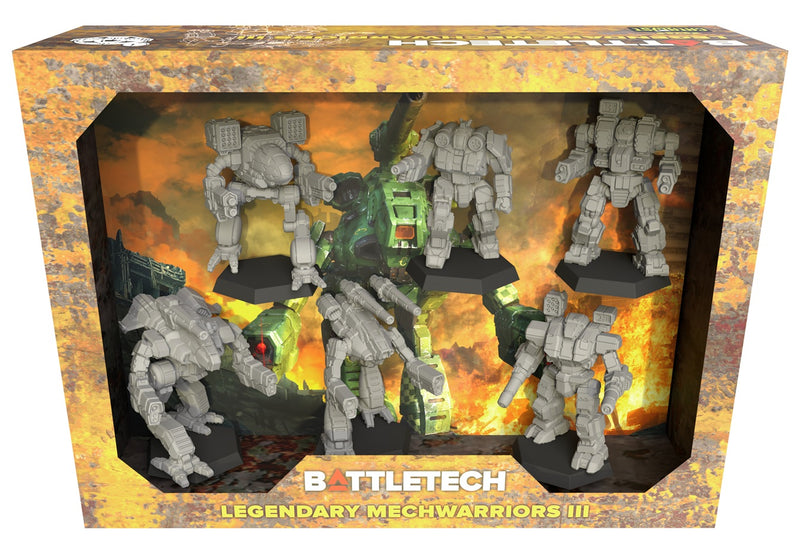 BattleTech: Mercenaries ForcePack - Legendary MechWarriors III CAT 35769