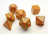 Glitter: Mini-Polyhedral Gold/Silver 7-Die Set CHX 20503