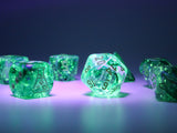 Kelp / Light Green Luminary: Borealis Polyhedral Die Set (7's - with bonus die) CHX 30054