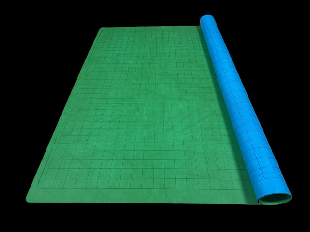 Chessex Reversible Megamat: 1" Blue-Green Squares CHX 97465