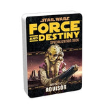 Star Wars: Force and Destiny - Advisor Specialization Deck FFG USWF22