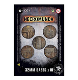 Necromunda: 32Mm Bases (X10) GAW 300-16