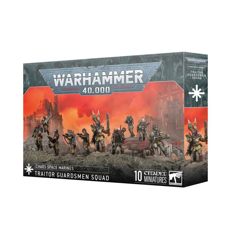 Chaos Space Marines: Traitor Guardsmen Squad GAW 43-107