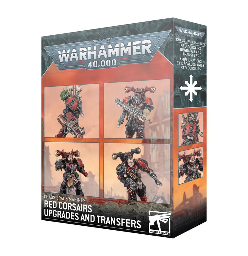 Chaos Space Marines: Red Corsairs Upgrades & Transfers GAW 43-112